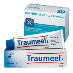 Traumeel Creme & Ibu 400 akut Set von diverse Firmen