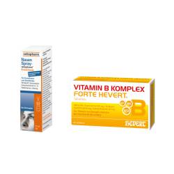 Vitamin B-Komplex & Nasenspray-ratiopharm Set von diverse Firmen