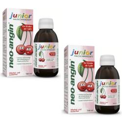 neo angin Junior Halsschmerzsaft Doppelpack von diverse Firmen