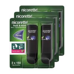 nicorette fruit & mint Spray 6er Set von diverse Firmen