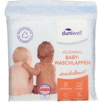 Duniwell streichelzart Einmal Babywaschlappen von duniwell