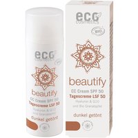 eco cosmetics CC Creme LSF 50 dunkel 50ml von eco cosmetics