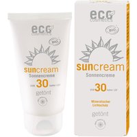 eco cosmetics Suncream LSF 30 getönt 75ml von eco cosmetics