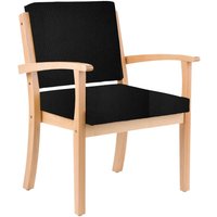 einrichtungsdesign24 Stuhl für Schwergewichtige mit Armlehnen bis 250kg Alexander XXL von einrichtungsdesign24