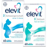 Elevit® 2 + 3 Schwangerschaft und Stillzeit- Jetzt 15% sparen mit dem Gutscheincode ,,Elevit15'' von elevit