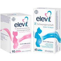 Elevit 1 und 2 Schwangerschaft-Set von elevit