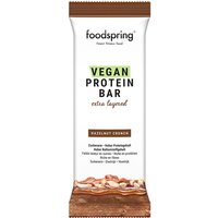 foodspring® Vegan Protein Bar Extra Layered Hazelnut Crunch von foodspring