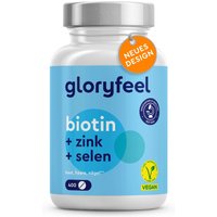 gloryfeel® Biotin 400 + Zink + Selen Tabletten von gloryfeel