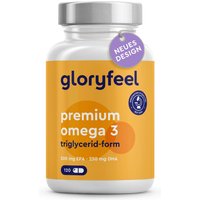 gloryfeel® Premium Omega 3 Fischöl Kapseln von gloryfeel