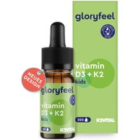 gloryfeel® Vitamin D3 + K2 500 I.E Tropfen Kids von gloryfeel