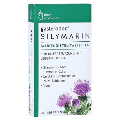 GASTERODOC Silymarin Mariendistel Tabletten 60 St Tabletten von guterrat Gesundheitsprodukte GmbH & Co. KG