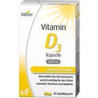 Hübner Vitamin D3 Kapseln 30Stk von hübner