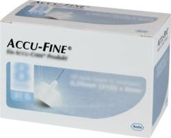ACCU FINE sterile Nadeln f.Insulinpens 8 mm 31 G 100 St von kohlpharma GmbH
