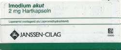 IMODIUM akut Hartkapseln 6 St von kohlpharma GmbH