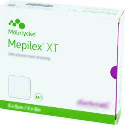 MEPILEX XT 5x5 cm Schaumverband 5 St von kohlpharma GmbH