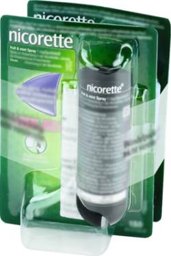 NICORETTE Fruit & Mint Spray 1 mg/Spr�hsto� 2 St von kohlpharma GmbH