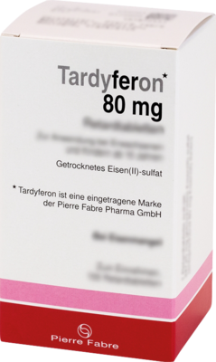 TARDYFERON Depot-Eisen(II)-sulfat 80 mg Retardtab. 100 St von kohlpharma GmbH
