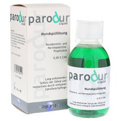 "PARODUR Liquid Mundspüllösung 200 Milliliter" von "lege artis Pharma GmbH & Co. KG"
