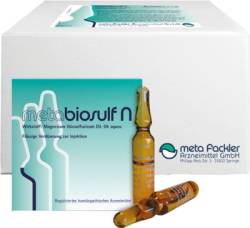 METABIOSULF N Injektionsl�sung 50X2 ml von meta Fackler Arzneimittel GmbH