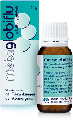 METAGLOBIFLU Erk�ltungsglobuli 10 g von meta Fackler Arzneimittel GmbH