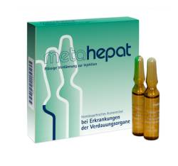 METAHEPAT Injektionsl�sung 5X2 ml von meta Fackler Arzneimittel GmbH