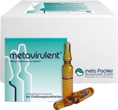 METAVIRULENT Injektionsl�sung 100X2 ml von meta Fackler Arzneimittel GmbH