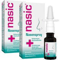 nasic® Nasenspray Set von nasic