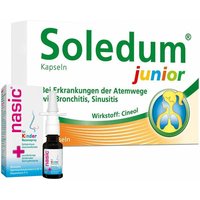 nasic® für Kinder Nasenspray + Soledum Kapseln junior von nasic