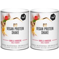 nu3 Bio Vegan Protein Shake, Vanille-Himbeere von nu3