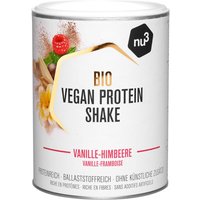 nu3 Bio Vegan Protein Shake, Vanille-Himbeere von nu3