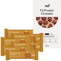 nu3 Fit Protein Bar, Salted Caramel + Protein Crossies von nu3