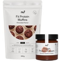 nu3 Fit Vegan Protein Creme + Fit Muffins von nu3