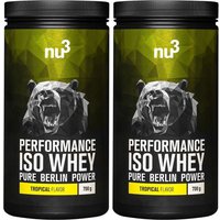 nu3 Performance Iso Whey, Tropical von nu3