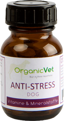 ANTI-STRESS Tabletten f.Hunde 30 g von organicVet GmbH