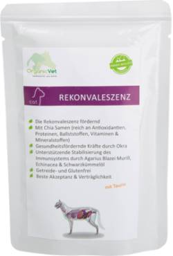 ORGANICVET Katze Pouch Rekonvaleszenz 85 g von organicVet GmbH