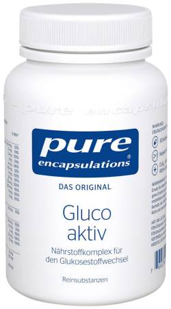 PURE ENCAPSULATIONS Gluco aktiv Kapseln 60 St Kapseln von pro medico GmbH