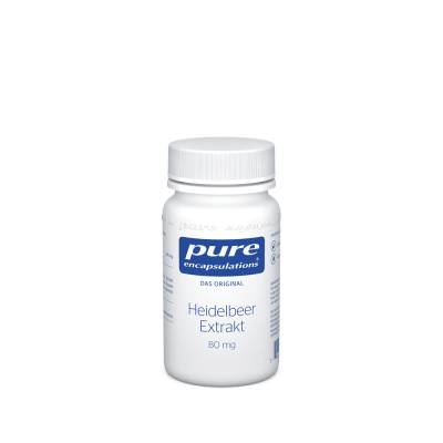 "PURE ENCAPSULATIONS Heidelbeer Extrakt 80 mg Kaps. 60 Stück" von "pro medico GmbH"