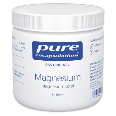 "PURE ENCAPSULATIONS Magnesium Magn.Citrat Pulver 107 Gramm" von "pro medico GmbH"