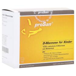 "PROSAN D-Mannose für Kinder Pulver 30 Stück" von "proSan pharmazeutische Vertriebs GmbH"