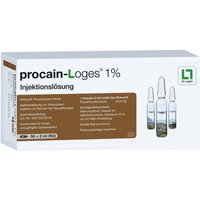 Procain Loges 1% InjektionslÃ¶sung Ampullen von procain-Loges