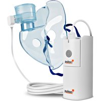 pulox In-200 Vapo Portabler Vernebler Nebulizer Inhalationsgerät mit Maske für Erwachsene und Kinder von pulox