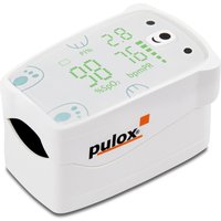 pulox - Po-235 - Finger-Pulsoximeter für Kinder mit Alarm - Weiß von pulox