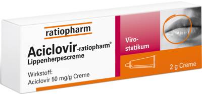 ACICLOVIR-ratiopharm Lippenherpescreme 2 g von ratiopharm GmbH