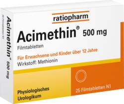 ACIMETHIN Filmtabletten 25 St von ratiopharm GmbH