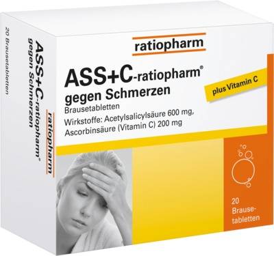 ASS+C-ratiopharm gegen Schmerzen von ratiopharm GmbH