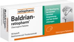 BALDRIAN-RATIOPHARM �berzogene Tabletten 60 St von ratiopharm GmbH