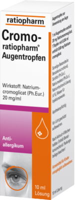 CROMO-RATIOPHARM Augentropfen 10 ml von ratiopharm GmbH