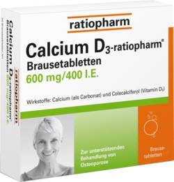 Calcium D3- ratiopharm 600mg7400 I.E. von ratiopharm GmbH