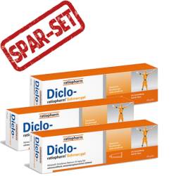 DICLO RATIO SCHMERZGEL SPARSET 3X150 g von ratiopharm GmbH