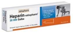 Heparin-ratiopharm 30000 Salbe 100 g von ratiopharm GmbH